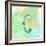 Watercolor Sea Creatures III-Julie DeRice-Framed Premium Giclee Print