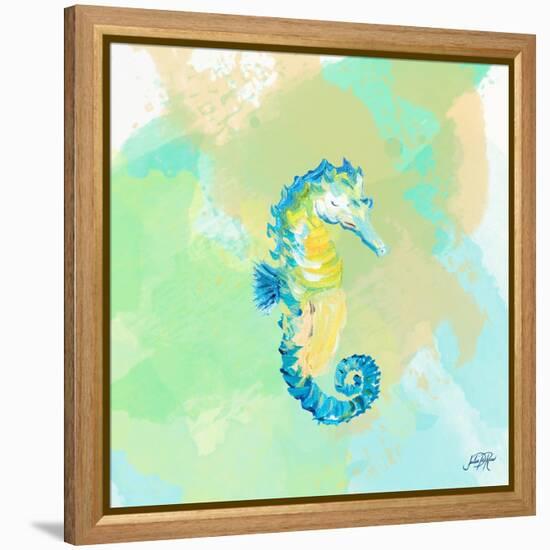 Watercolor Sea Creatures III-Julie DeRice-Framed Stretched Canvas