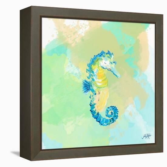 Watercolor Sea Creatures III-Julie DeRice-Framed Stretched Canvas