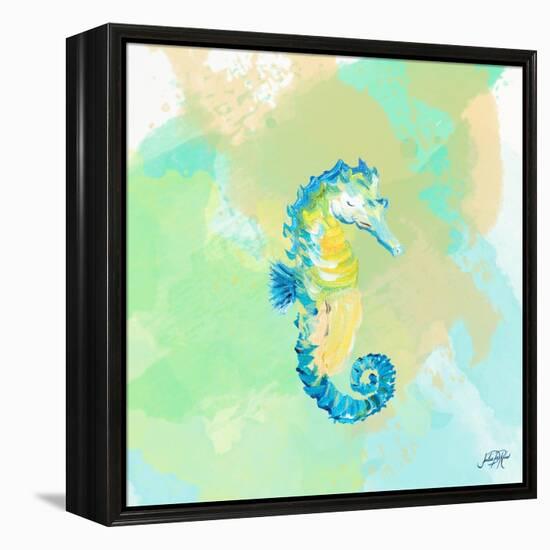 Watercolor Sea Creatures III-Julie DeRice-Framed Stretched Canvas