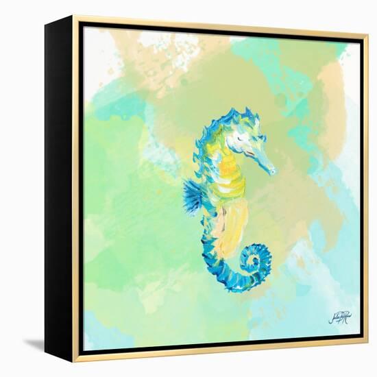 Watercolor Sea Creatures III-Julie DeRice-Framed Stretched Canvas