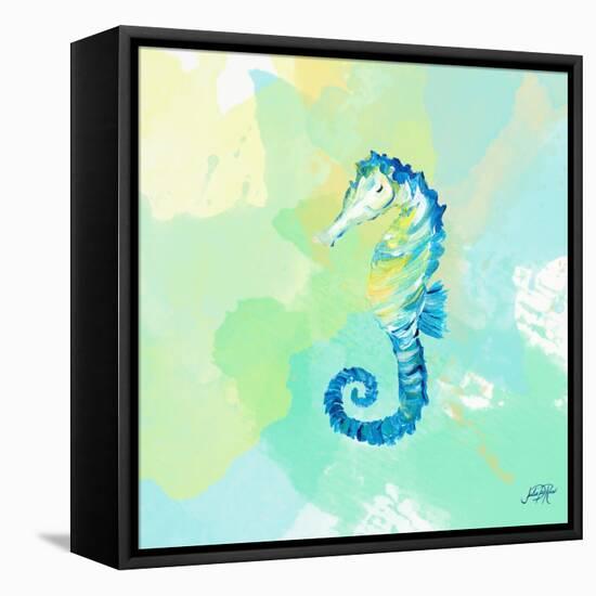 Watercolor Sea Creatures IV-Julie DeRice-Framed Stretched Canvas
