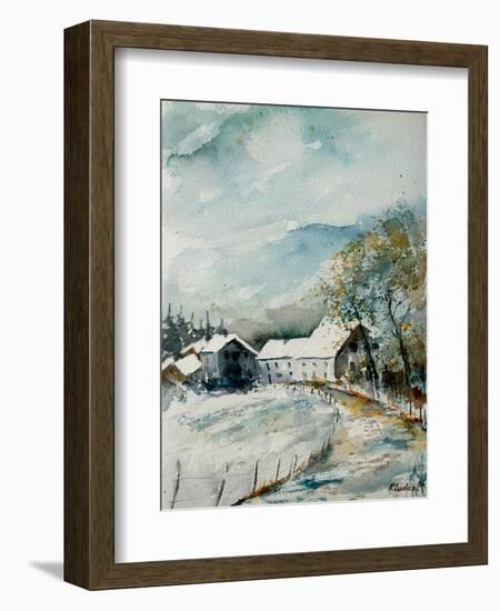 Watercolor Sechery 1107-Pol Ledent-Framed Art Print