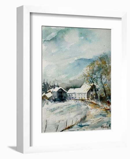 Watercolor Sechery 1107-Pol Ledent-Framed Art Print