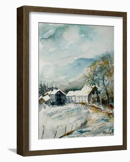 Watercolor Sechery 1107-Pol Ledent-Framed Art Print