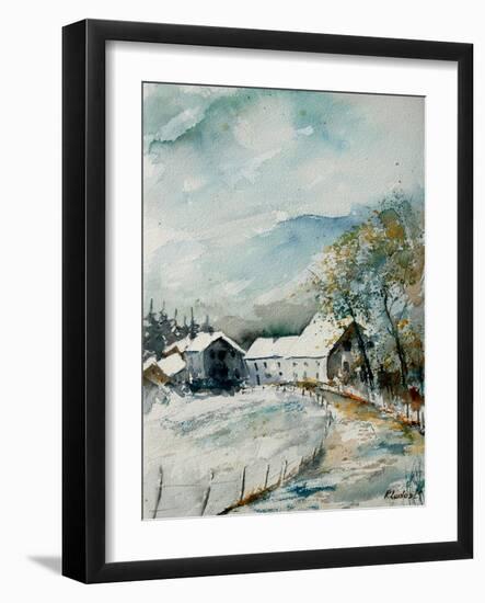 Watercolor Sechery 1107-Pol Ledent-Framed Art Print