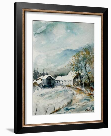 Watercolor Sechery 1107-Pol Ledent-Framed Art Print