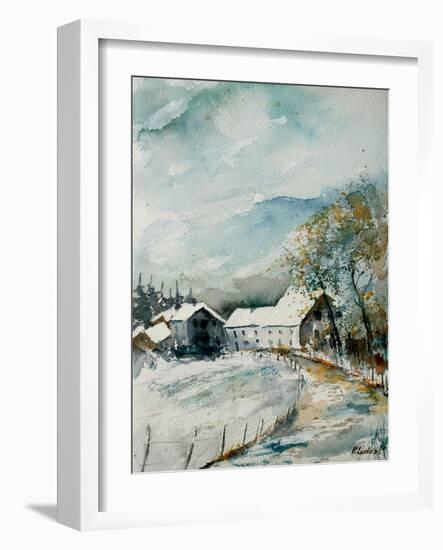 Watercolor Sechery 1107-Pol Ledent-Framed Art Print