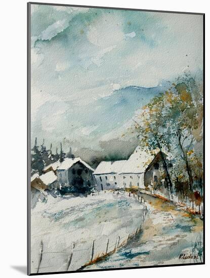 Watercolor Sechery 1107-Pol Ledent-Mounted Art Print