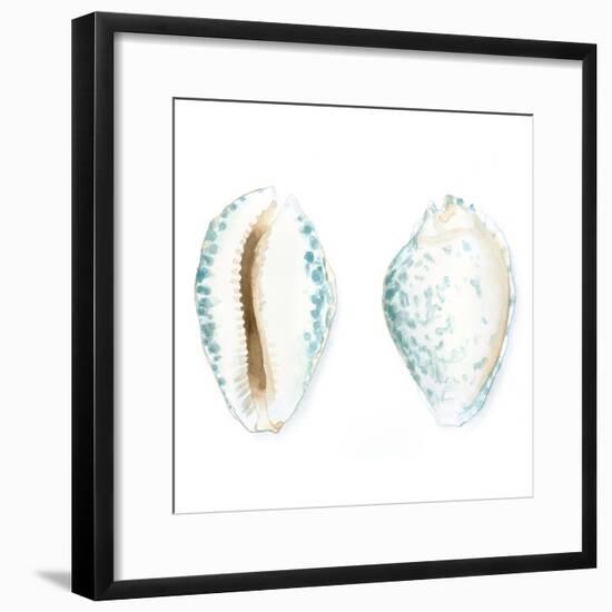 Watercolor Shells VI-Megan Meagher-Framed Art Print