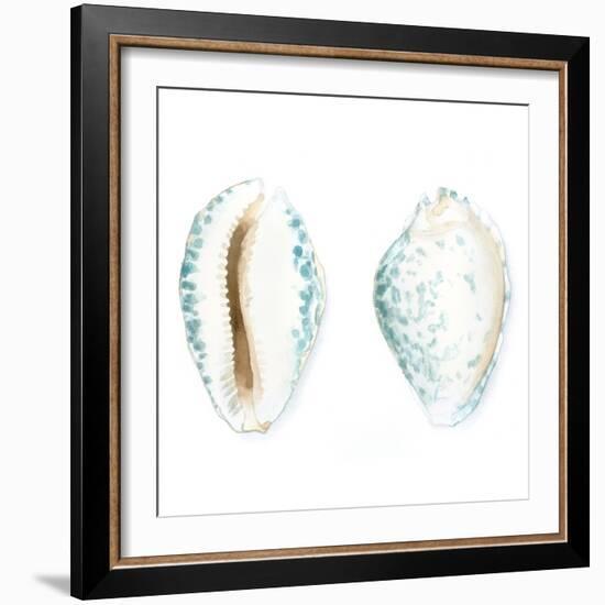 Watercolor Shells VI-Megan Meagher-Framed Art Print