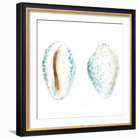 Watercolor Shells VI-Megan Meagher-Framed Art Print