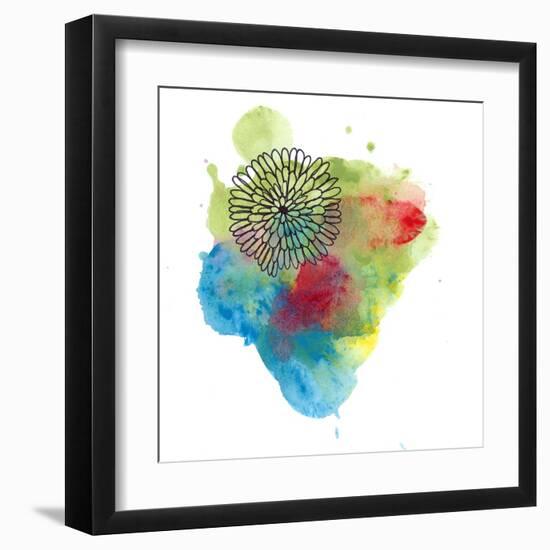 Watercolor sketch 13-Jan Weiss-Framed Art Print