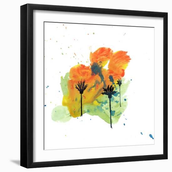 Watercolor sketch 15-Jan Weiss-Framed Art Print