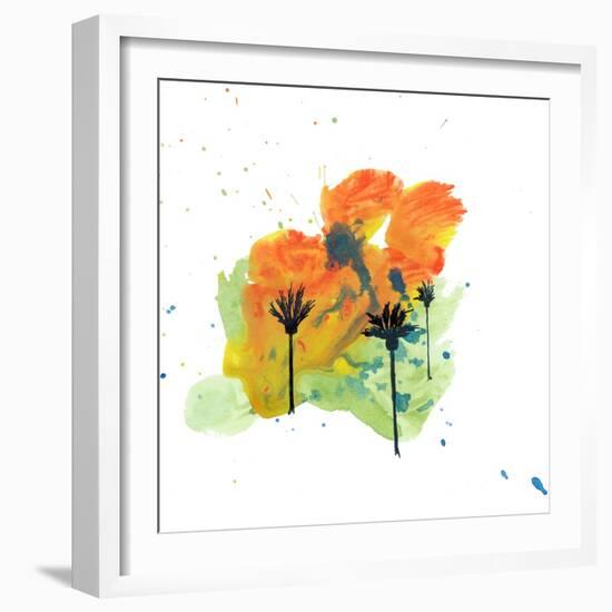 Watercolor sketch 15-Jan Weiss-Framed Art Print