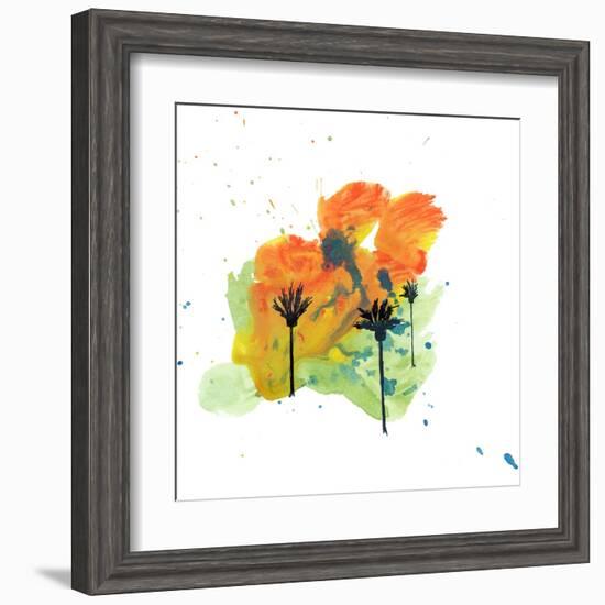 Watercolor sketch 15-Jan Weiss-Framed Art Print