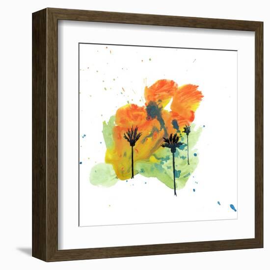 Watercolor sketch 15-Jan Weiss-Framed Art Print