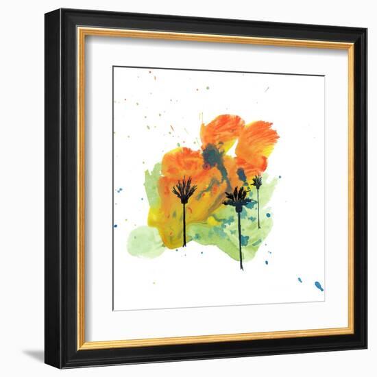 Watercolor sketch 15-Jan Weiss-Framed Art Print