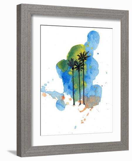 Watercolor sketch 17-Jan Weiss-Framed Art Print