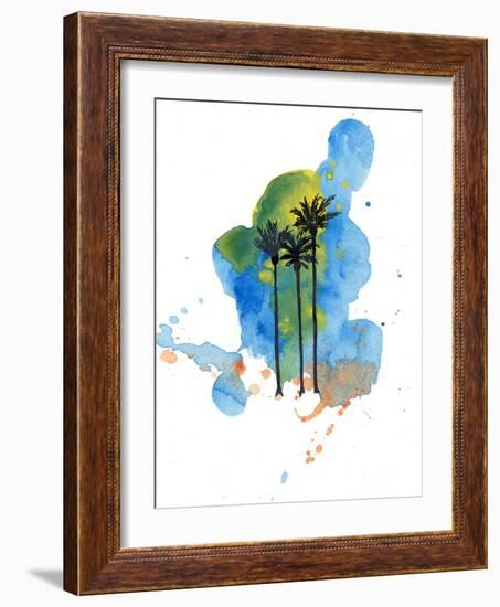 Watercolor sketch 17-Jan Weiss-Framed Art Print