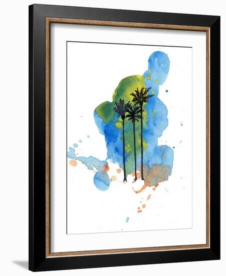 Watercolor sketch 17-Jan Weiss-Framed Art Print