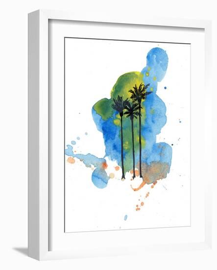 Watercolor sketch 17-Jan Weiss-Framed Art Print