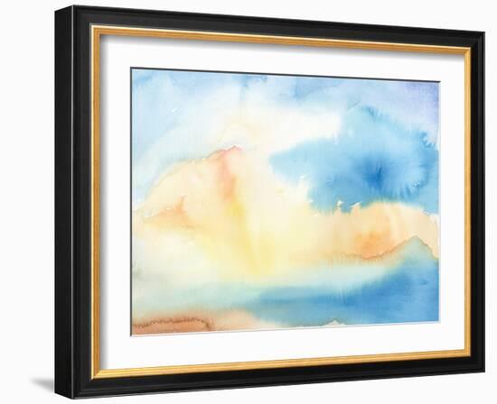 Watercolor Sky I-Alicia Longley-Framed Art Print