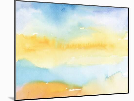 Watercolor Sky II-Alicia Longley-Mounted Art Print
