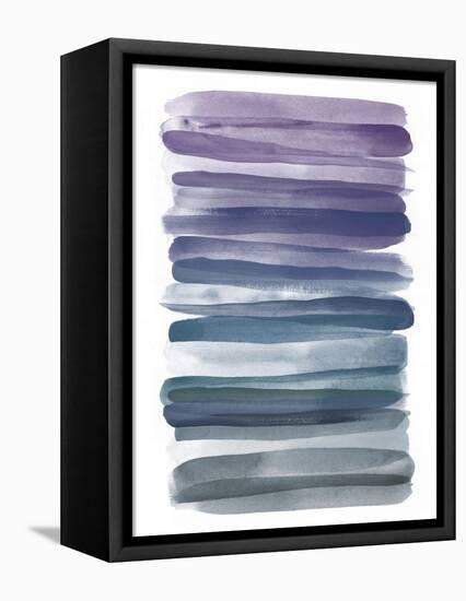 Watercolor Stripes B-THE Studio-Framed Premier Image Canvas