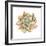 Watercolor Succulent, Vector Illustration in Vintage Style.-Nikiparonak-Framed Premium Giclee Print