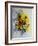 Watercolor Sunflowers-Pol Ledent-Framed Art Print