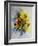 Watercolor Sunflowers-Pol Ledent-Framed Art Print