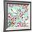 Watercolor Swan and Cherry Bloom-tanycya-Framed Premium Giclee Print