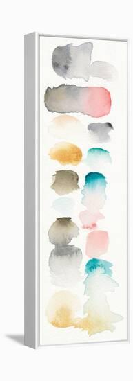 Watercolor Swatch Panel I-Elyse DeNeige-Framed Stretched Canvas