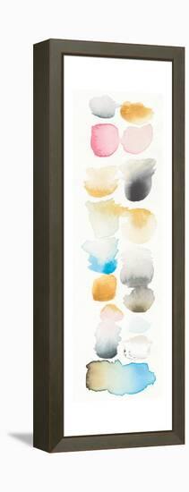 Watercolor Swatch Panel II Bright-Elyse DeNeige-Framed Stretched Canvas