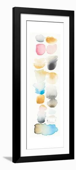 Watercolor Swatch Panel II Bright-Elyse DeNeige-Framed Art Print