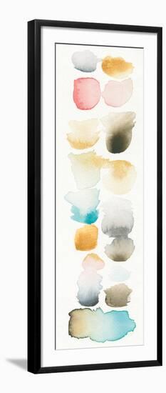 Watercolor Swatch Panel II-Elyse DeNeige-Framed Art Print