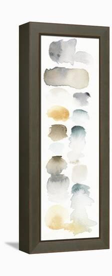 Watercolor Swatch Panel Neutral I-Elyse DeNeige-Framed Stretched Canvas