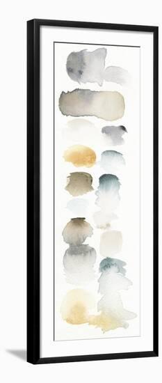 Watercolor Swatch Panel Neutral I-Elyse DeNeige-Framed Art Print