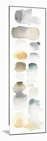 Watercolor Swatch Panel Neutral I-Elyse DeNeige-Mounted Art Print