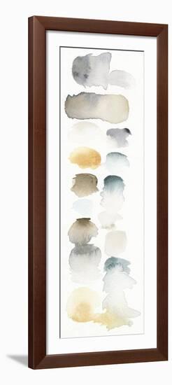 Watercolor Swatch Panel Neutral I-Elyse DeNeige-Framed Art Print