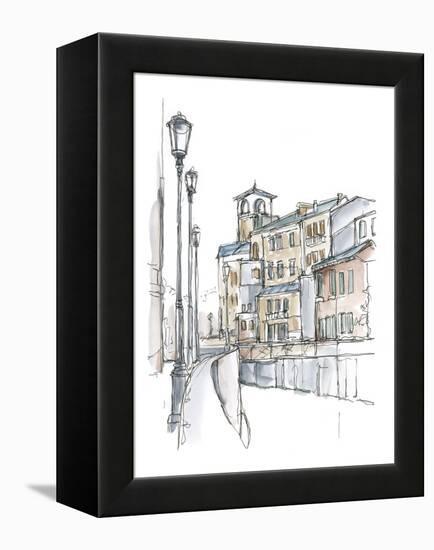 Watercolor Travel Sketchbook II-Ethan Harper-Framed Stretched Canvas