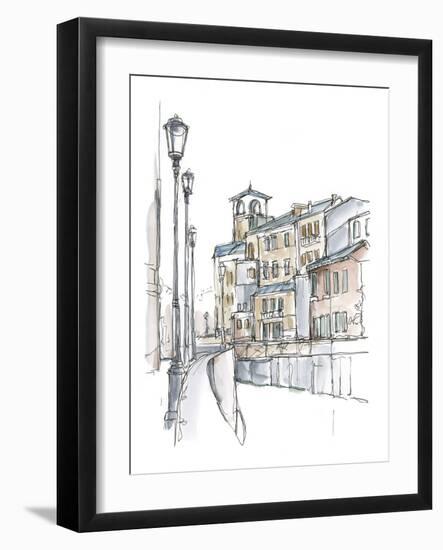 Watercolor Travel Sketchbook II-Ethan Harper-Framed Art Print