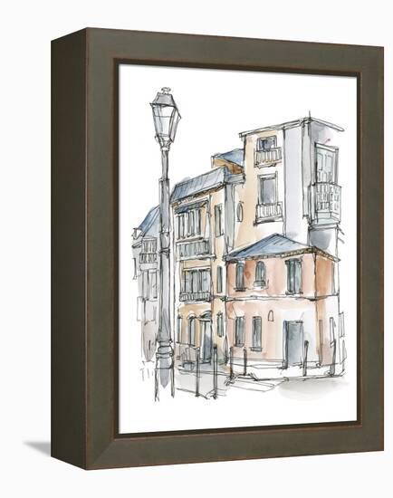 Watercolor Travel Sketchbook III-Ethan Harper-Framed Stretched Canvas