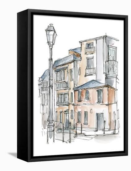 Watercolor Travel Sketchbook III-Ethan Harper-Framed Stretched Canvas