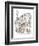 Watercolor Travel Sketchbook III-Ethan Harper-Framed Premium Giclee Print