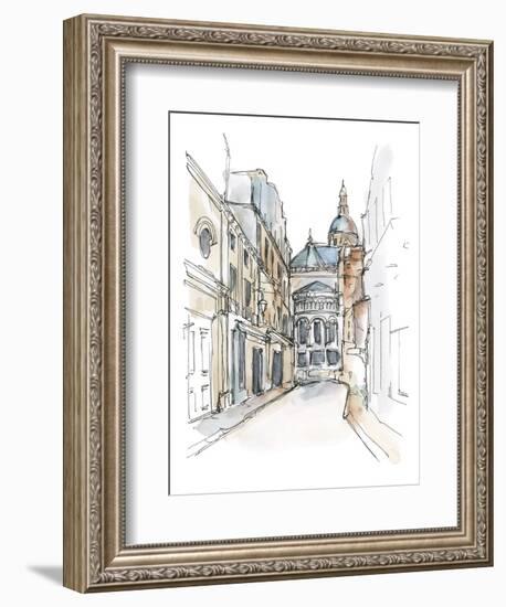 Watercolor Travel Sketchbook IV-Ethan Harper-Framed Premium Giclee Print