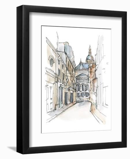 Watercolor Travel Sketchbook IV-Ethan Harper-Framed Premium Giclee Print