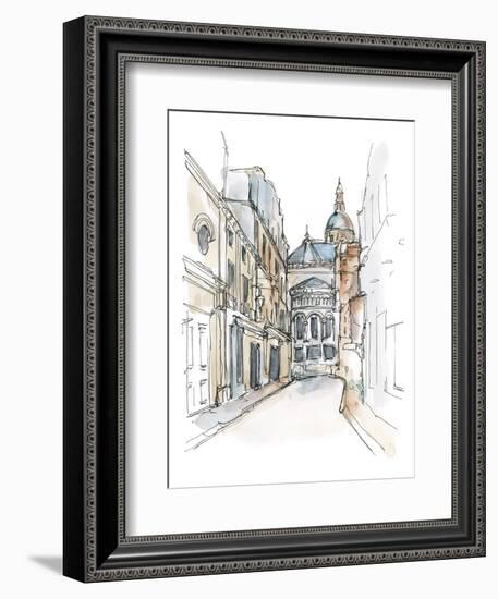 Watercolor Travel Sketchbook IV-Ethan Harper-Framed Premium Giclee Print