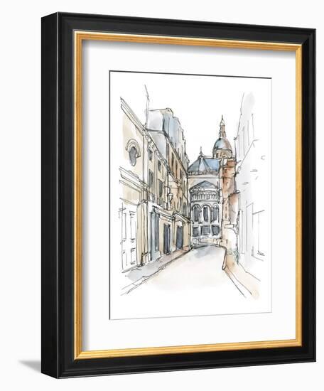 Watercolor Travel Sketchbook IV-Ethan Harper-Framed Premium Giclee Print